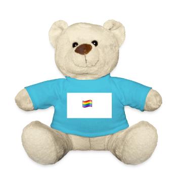 lgbtq - Teddy - Atollblau - Vorne