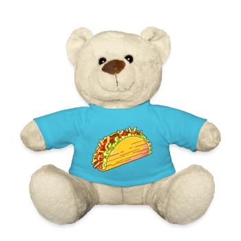 Taco - Teddy Bear - atoll blue - Front
