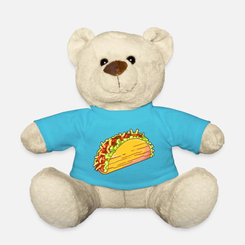 Taco - Nounours - bleu outremer