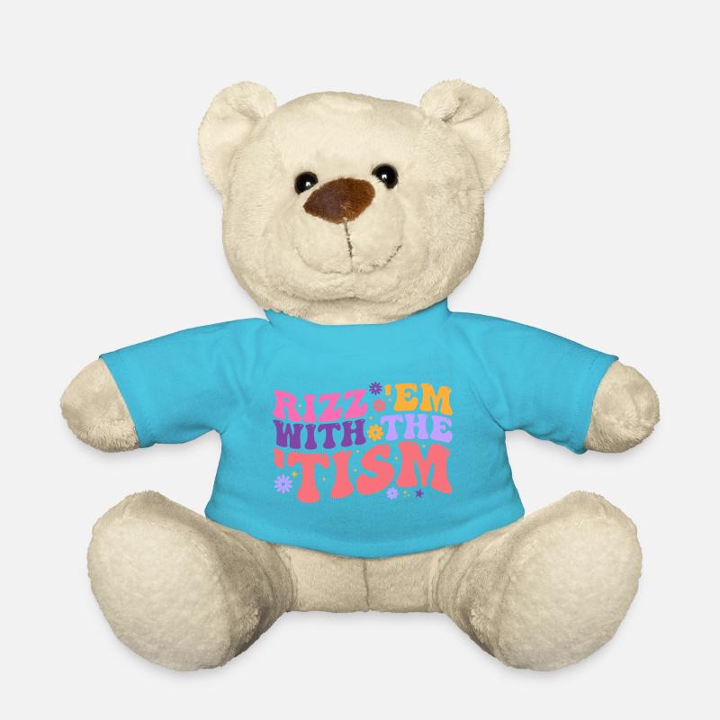 Rizz Em Mit Dem Tism - Teddy - Atollblau