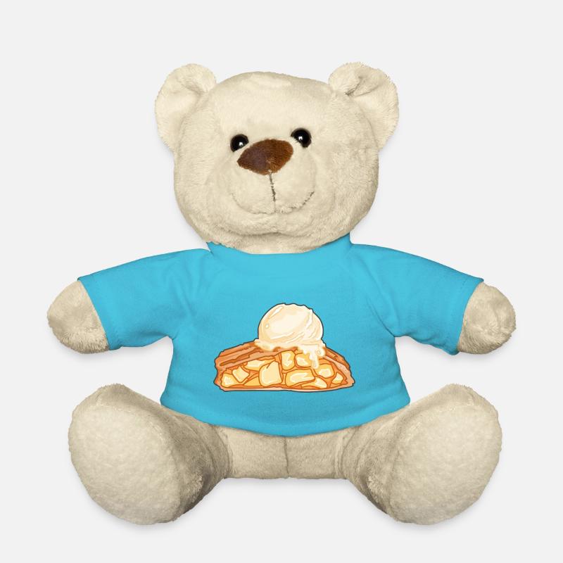 Strudel aux pommes - Nounours - bleu outremer