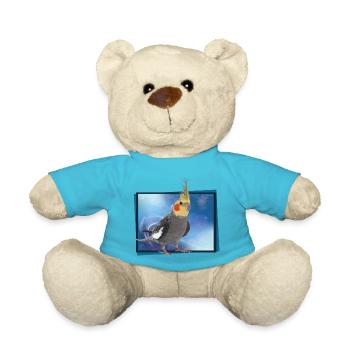 Nymphenkakadu - Teddy - Atollblau - Vorne