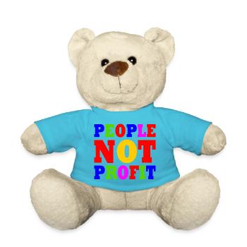 People not profit - Nounours - bleu outremer - Devant