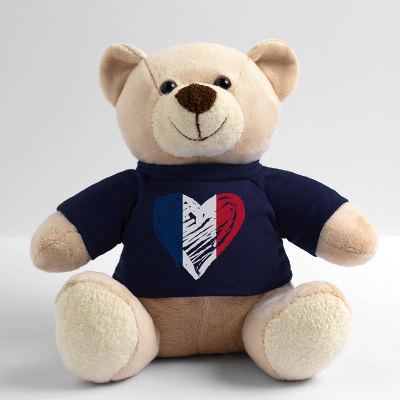 Frankreich Herz Teddy