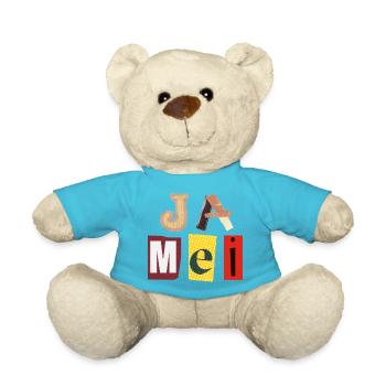 Ja mei - Teddy - Atollblau - Vorne