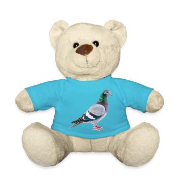 Dove - Teddy Bear - atoll blue - Front