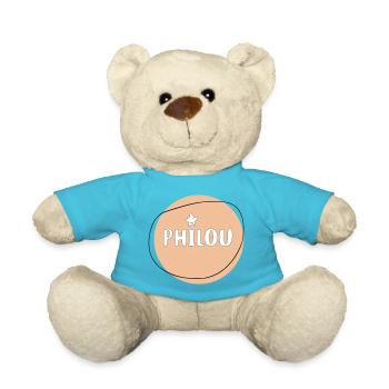 Philou - Nounours - bleu outremer - Devant