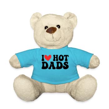 L’amour de papa chaud - Nounours - bleu outremer - Devant
