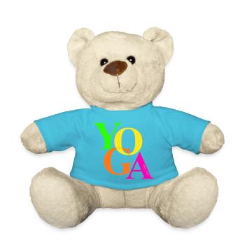 YOGA aux couleurs du printemps - Nounours - bleu outremer - Devant