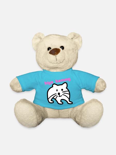 hiya hammy - Teddy Bear - atoll blue