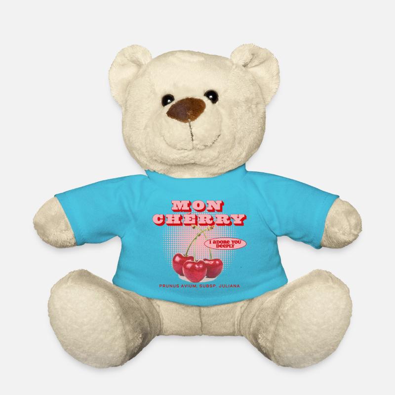Mon Cherry Love - Teddy Bear - atoll blue