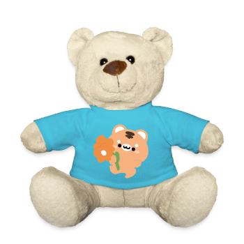 Tigre romantique - Nounours - bleu outremer - Devant