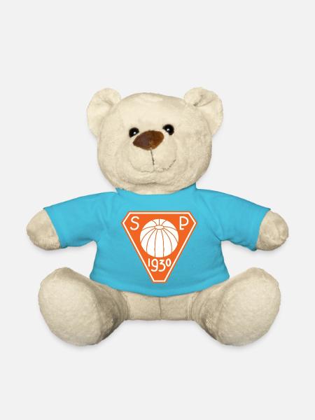 Emblème de sport vintage Design SP 1930 - Nounours - bleu outremer