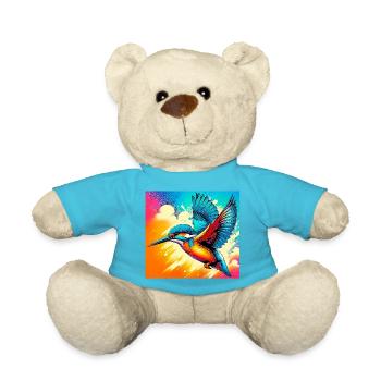 martin-pêcheur - Nounours - bleu outremer - Devant