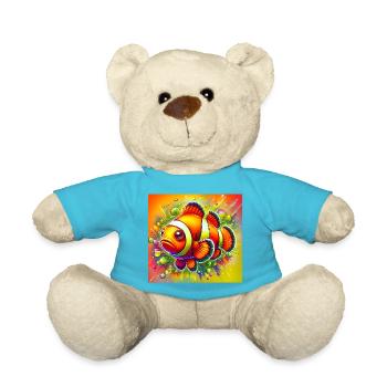 Clownfisch - Teddy - Atollblau - Vorne