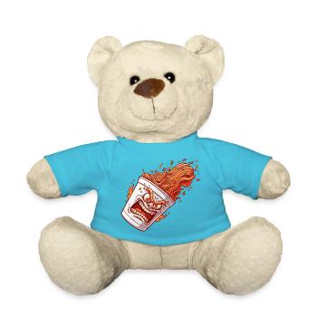 Flaming Cup Enrage - Teddy Bear - atoll blue - Front