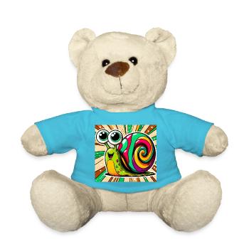 Escargot - Nounours - bleu outremer - Devant
