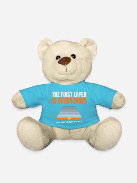 Die erste Schicht ist alles - Teddy - Atollblau