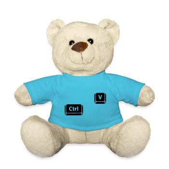 Ctrl V - Teddy - Atollblau - Vorne