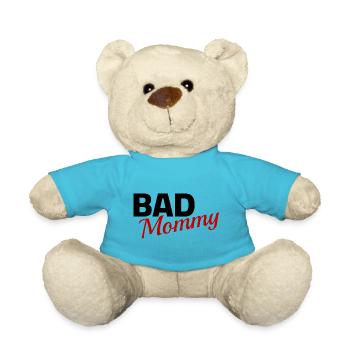 Bad Mommy - Teddy Bear - atoll blue - Front