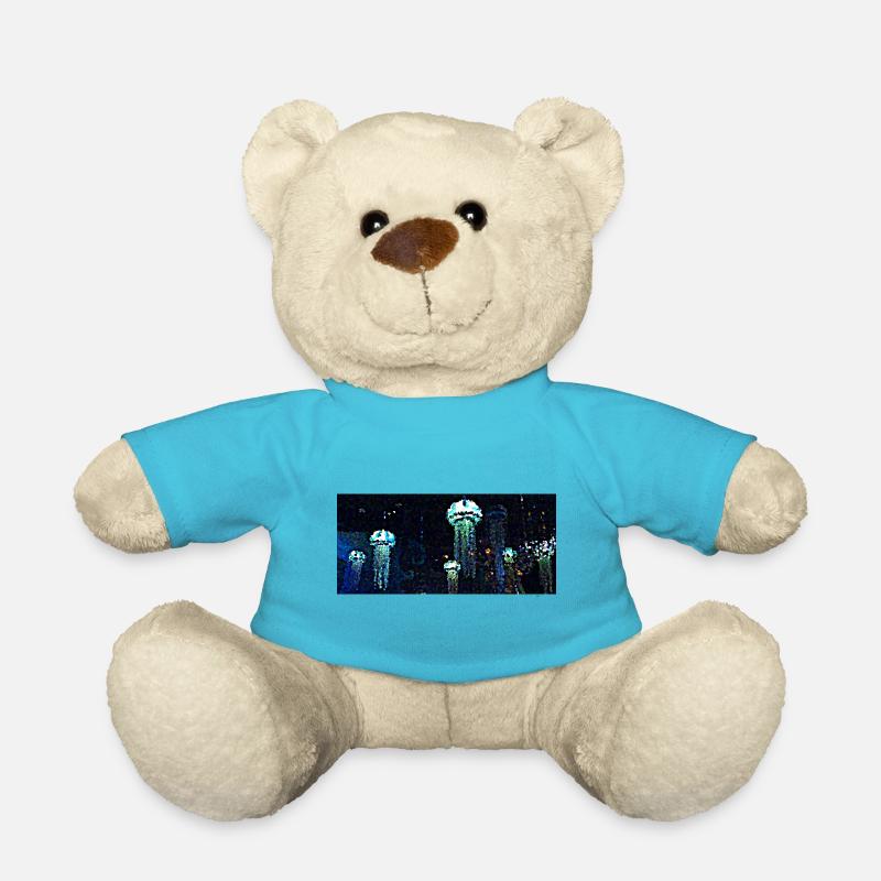 Les méduses immortelles - Nounours - bleu outremer