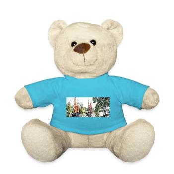 Segelboote und die Bogue - Teddy - Atollblau - Vorne