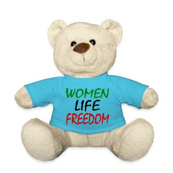Women life freedom iran - Nounours - bleu outremer - Devant