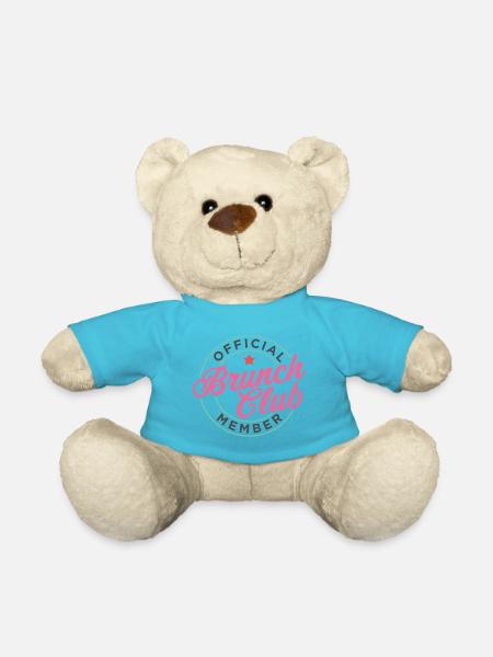 Offizielles Mitglied des Brunch Clubs - Teddy - Atollblau