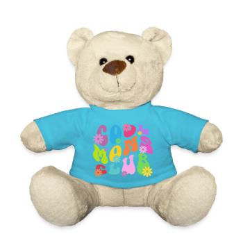 Club des mamans cool - Nounours - bleu outremer - Devant