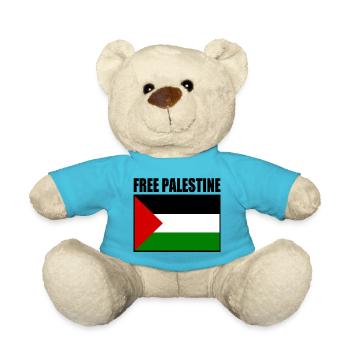 Free palestine - Nounours - bleu outremer - Devant