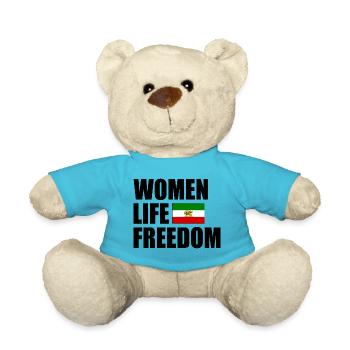 Women life freedom - Nounours - bleu outremer - Devant