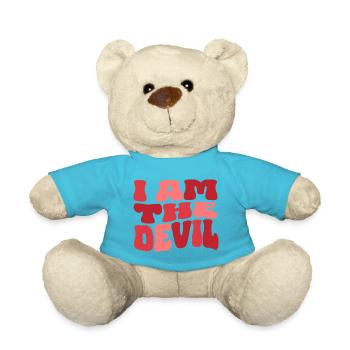 Je suis le diable - Ich bin der Teufel - Nounours - bleu outremer - Devant