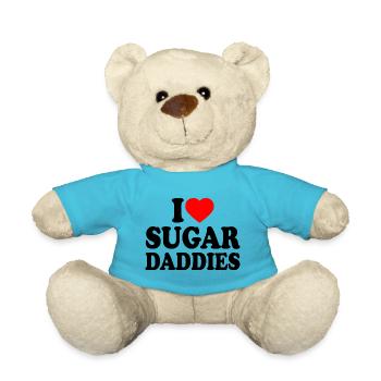 i love sugar daddies - Teddy - Atollblau - Vorne