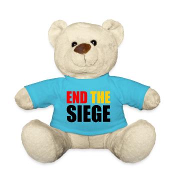 End the siege - Teddy - Atollblau - Vorne