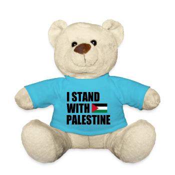 I stand with palestine - Nounours - bleu outremer - Devant