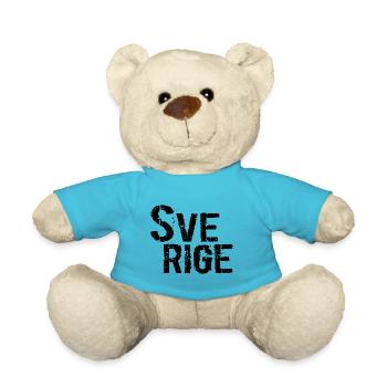 Suède, Scandinavie, Mer Baltique, Stockholm - Nounours - bleu outremer - Devant