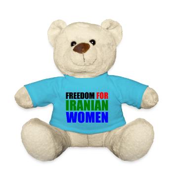 Freedom for iranian women - Teddy - Atollblau - Vorne