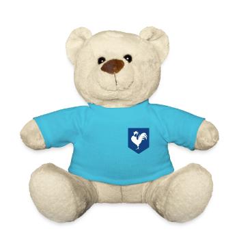 foot retro vintage equipe de France cadeau humour - Nounours - bleu outremer - Devant