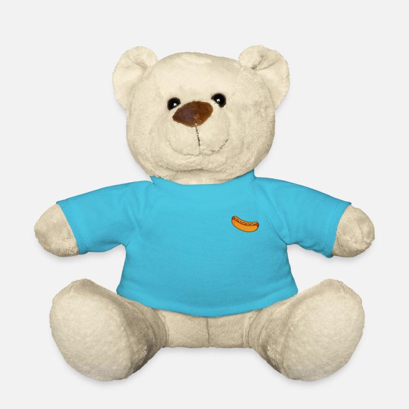 Hot dog - Teddy Bear - atoll blue