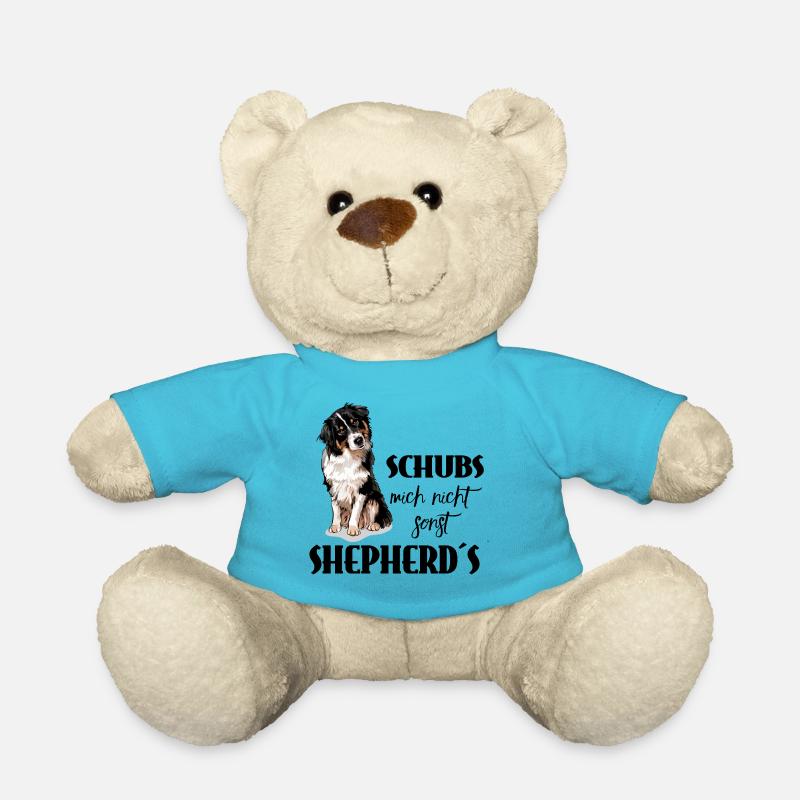 AUSTRALIAN SHEPHERD - Schubs mich nicht - Teddy - Atollblau