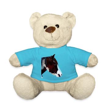 Rebel/Princess - Teddy Bear - atoll blue - Front
