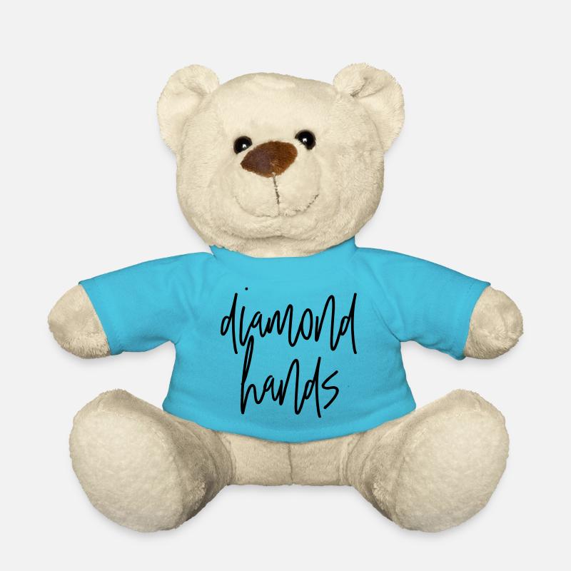 diamondhands 2 - Teddy Bear - atoll blue