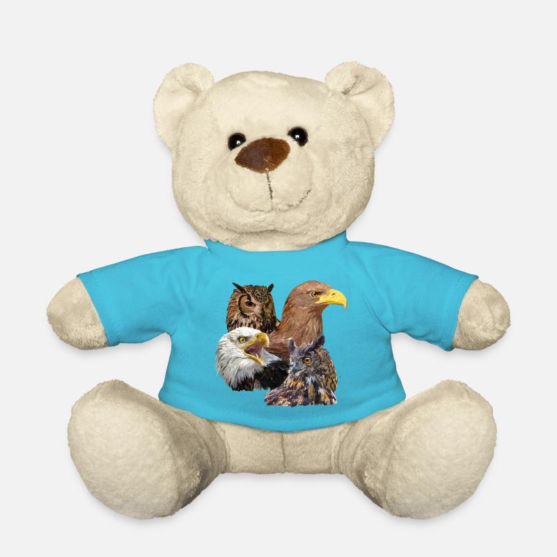 Rapaces - Nounours - bleu outremer