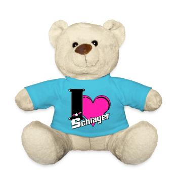 Schlager Party , Schlager Musik , Schlager Liebe - Teddy - Atollblau - Vorne