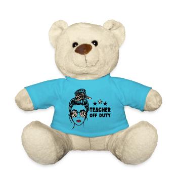 Enseignant hors service Lehrer außer Dienst - Nounours - bleu outremer - Devant