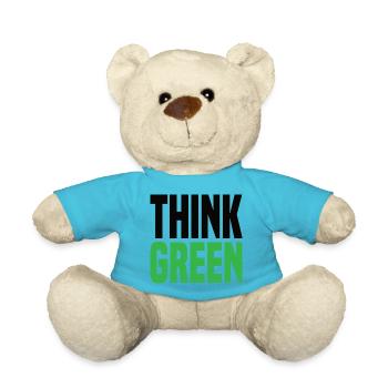Think Green - Teddy - Atollblau - Vorne