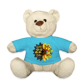 Édition limitée 22 Anniversaire Tournesol - Nounours - bleu outremer - Devant