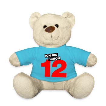 Ich bin schon 12 - Teddy - Atollblau - Vorne
