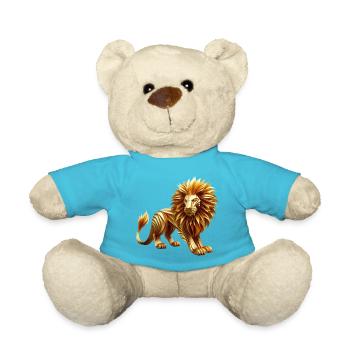 Lion d’or - Nounours - bleu outremer - Devant