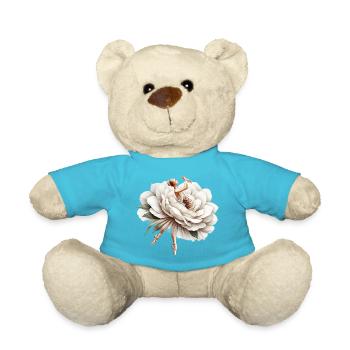 Ballet dancer with tutu - Teddy Bear - atoll blue - Front